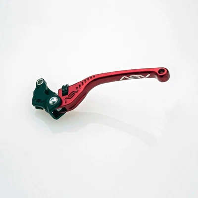 Palanca de embrague ASV F3 roja larga Yamaha V-Star 1300 Deluxe / Tourer 2007-17 Foto 1 de 3