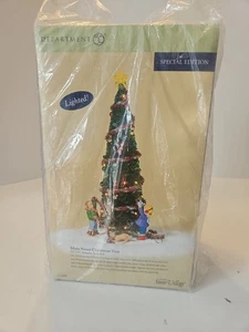 Reparto 56 Villaggio Neve Strada Principale Albero di Natale Decorazione Illuminata 55205 - Foto 1 di 4