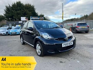 2010 Toyota Aygo 1.0 VVT-i Black Euro 4 5dr (AC) HATCHBACK Petrol Manual - Picture 1 of 20