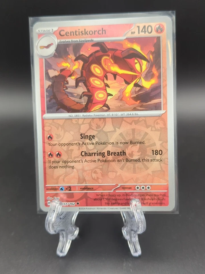 Centiskorch 037/162 Sv05: Temporal Forces Reverse Holo - Image 1 of 1