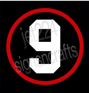 BOBBY HULL STICKER DECAL Black Hawks, Jets, Whalers - jersey autograph card puck - Picture 1 of 9