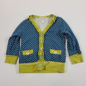 Matilda Jane Girls Cardigan American Spoon Polka Dot Cardigan 4 - Picture 1 of 5