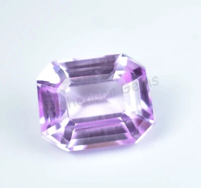 3.40 CT Natürlich Pink Kunzit Smaragd VVS Umwerfend Agl Zertifiziert Lose - Bild 1 von 4