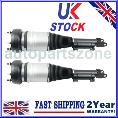 2x Amortiguadores de suspensión neumática delantera aptos para Mercedes W205 C205 C200 C350e tracción trasera 2013- - Imagen 1 de 4