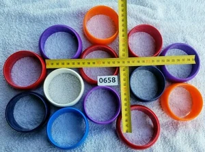 13 Acryl / Kunststoff Armreifen Vintage Retro 70-80er Jahre 1,90 EUR pro Stk - Bild 1 von 8