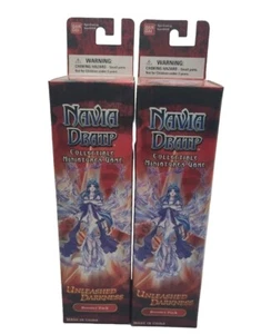 Navia Dratp Unleashed Darkness Booster Packs Lot Of 2 No Cards  - Picture 1 of 10