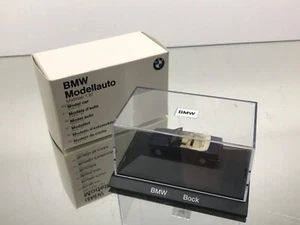 HERPA BMW E30 325i CABRIO - BMW BOCK DEALER -BLUE 1:87 H0- GOOD IN BOX - 314 - Imagen 1 de 5