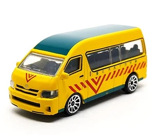 Majorette Toyota Hiace Taiwan Exclusive Yellow / Green 1:69 (3") no Package - Picture 1 of 8