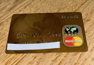 Vintage 2006 SEARS GOLD MASTERCARD Credit Card - Collectible - Picture 1 of 2