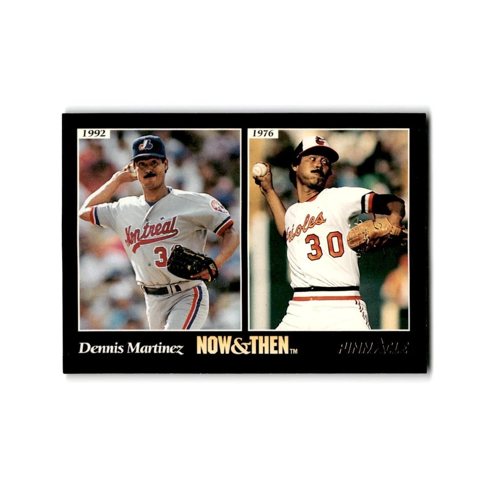Dennis Martinez 1993 Pinnacle #291 Montreal Expos/Baltimore Orioles NM - Image 1 of 3
