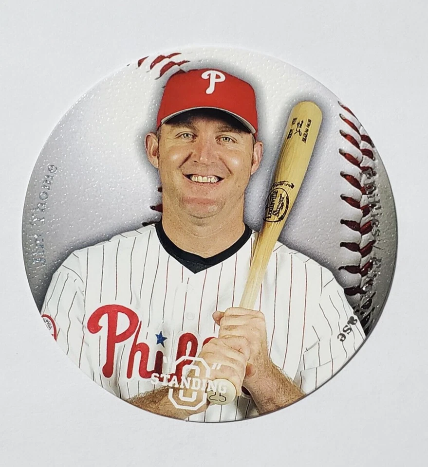 2003 Upper Deck Standing O Die Cuts #59 Jim Thome ~ Philadelphia Phillies - Image 1 of 2