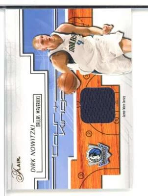 Dirk Nowitzki Card 2002-03 Flair Court Kings Game Used #CKDN - Image 1 of 2