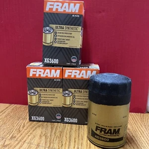 (x3) Fram XG3600 Engine Oil Filter-Ultra Synthetic Jaguar X-Type 2002 - Picture 1 of 7