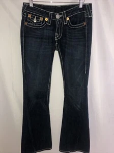 True Religion Joey Big T Boot Cut Jeans Size 26 Women's - Picture 1 of 6