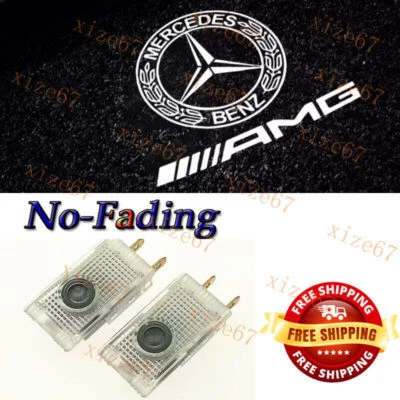 Non-Fading Door LED Light Projector Welcome Lamp For E-Class W210 1995-2003 AMG - Image 1 of 4
