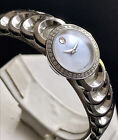 Ladies Genuine Movado Rondiro Diamond Designer Dress Watch Mop 0605526 Swiss
