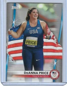 RARE 2020 TOPPS OLYMPICS DEANNA PRICE SILVER CARD #43 ~ USA HAMMER 2021 ~ QTY - Bild 1 von 2