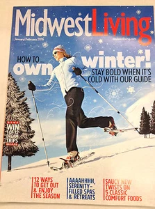 Midwest Living Magazine Own Winter February 2016 050417nonr - Picture 1 of 1