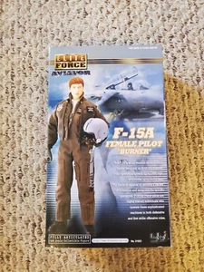 Elite Force F-15A Female Pilot Burner Action Figure  21023 - BBI Blue Box 1/6 - Picture 1 of 9