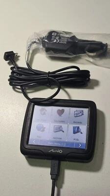Genuine Mio N254 Moov A350 Portable GPS 3.5" LCD Screen W/ Inbuilt Safety Alerts - Image 1 of 3