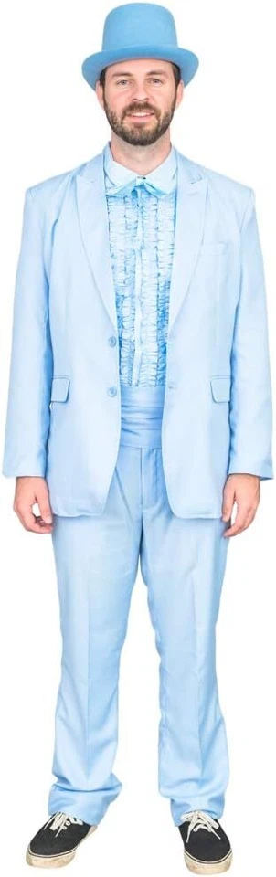 Dumb and Dumber Tuxedo Halloween Costume Cosplay - Iconic Adult Suit for Parties - Image 1 of 1