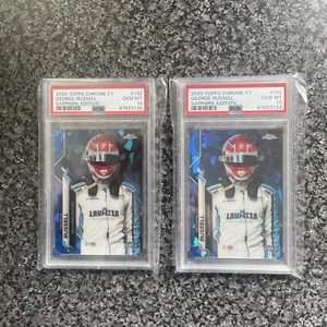2020 Topps Chrom Saphir F1 George Russell RC Rookie #192 PSA 10 Spaceman - Bild 1 von 2