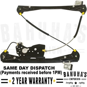 ELECTRIC WINDOW REGULATOR- FOR JAGUAR S- TYPE CCX 99-03 FRONT RIGHT DRIVER SIDE - Picture 1 of 1