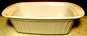 Corning Ware ~ Französische Weiße Laibpfanne Rechteckig 1-3/4 Quart Vintage OHNE DECKEL - Bild 1 von 19