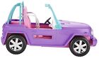  Toy Car, Doll-Sized SUV, Purple Off-Road Vehicle with 2 Pink Seats & Treaded, 