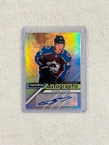 2020-21 Upper Deck Synergy Rookie Autographs Bowen Byram AR-BB