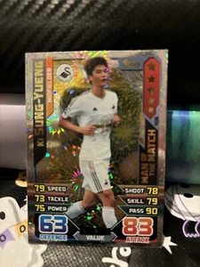 Ki Sung-Yueng Man Of The Match Attax 2015-2016 Swansea 15/16 MOTM # 406 - Picture 1 of 1