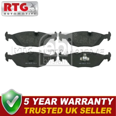 Rear Brake Pads Set Fits BMW 3 Series 1982-1994 6 Series 1978-1989 34211153913 - Image 1 of 2