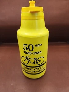 Vintage Durst Cycle Urbana-Champaign Illinois 50 Years 1935 -1985 Water Bottle - Picture 1 of 5