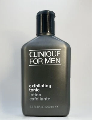 NEW For Men of CLINIQUE exfoliating tonic - 6.7 Fl Oz/200 Ml - Daily use - Image 1 of 2