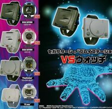 Sega Saturn & PlayStation VS Watch 4 types Gacha Complete Capsule Toy Japan