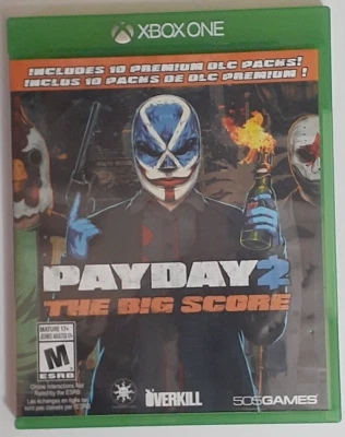 Payday 2 The Big Score ~ X-Box One 2016, Overkill, 505 Games, M, Microsoft - Image 1 of 3