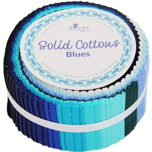 ThreadArt Jelly Roll Fabric for Quilting Crafting Sewing 40 Precut Strips - Picture 1 of 88