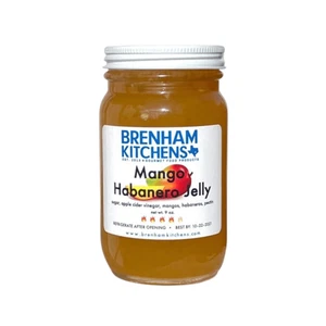 Brenham Kitchens Mango Habanero Jam - Picture 1 of 1