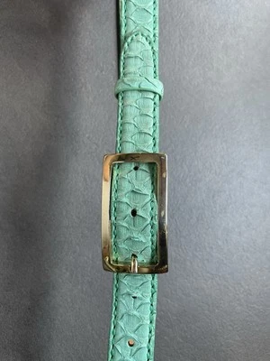 Reptile´s House Python Gürtel Türkis 85 cm - Bild 1 von 3