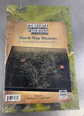 Conflict of Heroes Marsh Map Missions NEW Awakening Bear Storms of Steel - Image 1 of 2