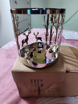 YANKEE ПОДСВЕЧНИК БАНКА ДЕРЖАТЕЛЬ ЗИМНИЙ ПЕЙЗАЖ 1608551 - Изображение 1 из 4