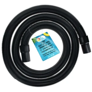 8 Foot Heavy-Duty Above Ground Pool Hose, 1.5" - Black Filter Connecting Hose - Picture 1 of 5