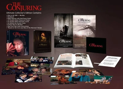 The Conjuring 4K Full Slip SteelBook Ultimate Collectors Edition Blu-ray UK 2013 - Image 1 of 4