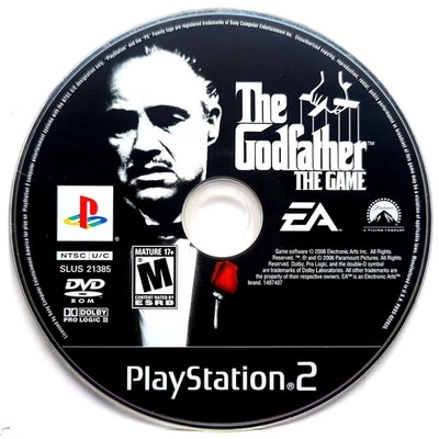 Scratch-Free - The Godfather - Sony Playstation 2 Pristine Tested Authentic - Image 1 of 4