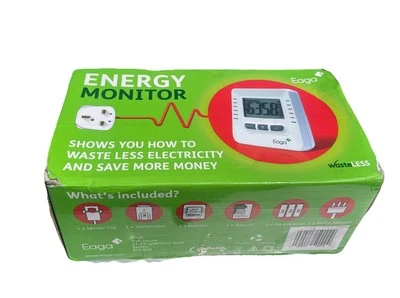 Eaga Energy Monitor Smart Meter Reduce Electricity Usage New Unopened - Image 1 of 4