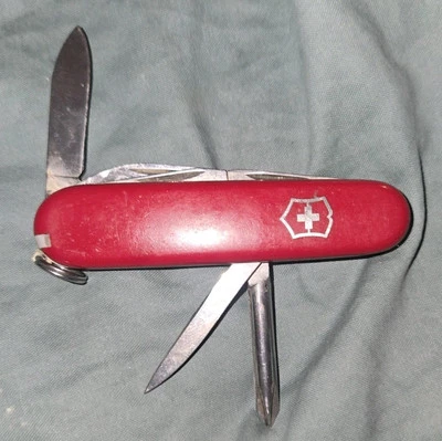 Navaja suiza multiherramienta Victorinox acero inoxidable oficial suizo Foto 1 de 4