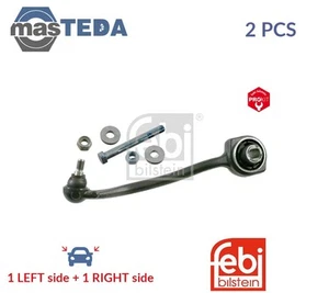 33208 LH RH TRACK CONTROL ARM PAIR FRONT LOWER REAR FEBI BILSTEIN 2PCS NEW - Picture 1 of 7