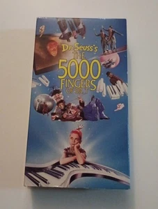 Dr Seuss's The 5000 Fingers Of Dr. T Rare VHS - Bild 1 von 3