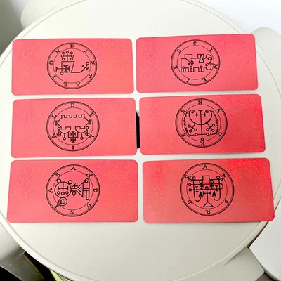 Orakel Karten Engel Dämon Tagesorakel 40 Botschaften kompakt 10x5cm - Bild 1 von 4