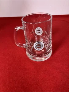 Taza de vidrio Warsteiner Alemania 0,4 L 14 oz-17 oz oro logotipo cerveza Stein pinta - Imagen 1 de 14